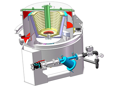 Centrifugal Gravity Concentrator